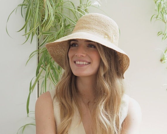 Elegant Neutral Raffia Bucket Sun Hat – Quiet Luxury Coastal Style hh3166__61525.1695828651.500.  main image 3