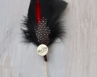 Bower Feather Pin