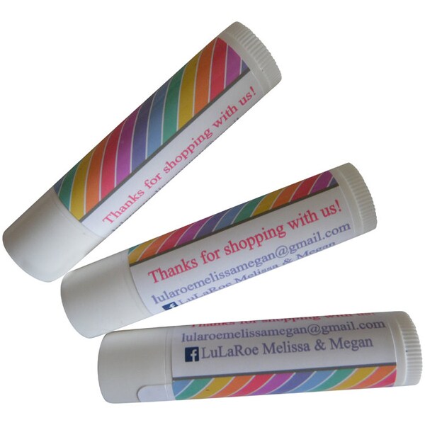 Custom Lip Balms - Corporate Lip Balms - Lip Balm Promotional Products - LuLaroe - Advertise -  Chap Stick