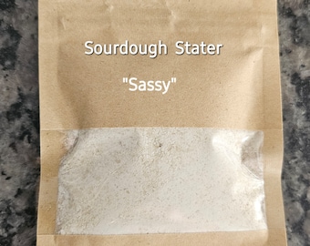 Dehydrated sourdough starter