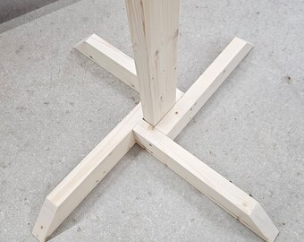 Heavy Duty Wooden Signpost: Freestanding Directional Display