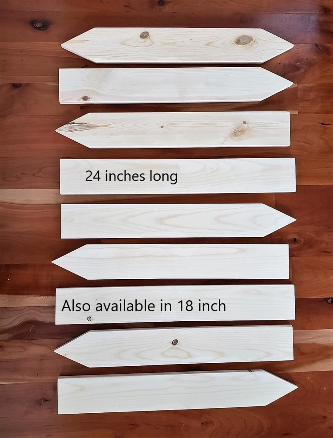 Unfinished Wood Arrows, 18 OR 24 Inches Long, Set of 9, DIY Signs