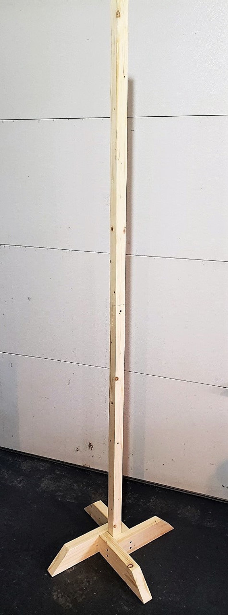 Self Standing Sign Post and Base 6 Ft tall Indoor or outdoor Etsy