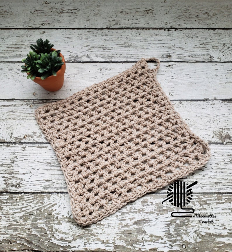 Handmade Dishcloths Organic Cotton Dish Cloths Beige Etsy
