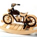 BLUEPRINT...PLAN... Classic ROCKINGMOTORCYCLE Woodworking Blueprint ...