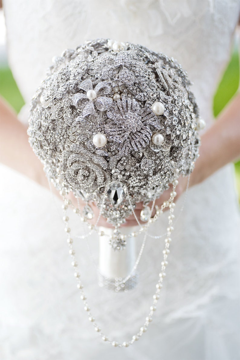 Diamond Bridal Bouquet