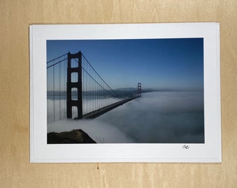 Golden Gate Bridge from the Headlands (Greeting Card)