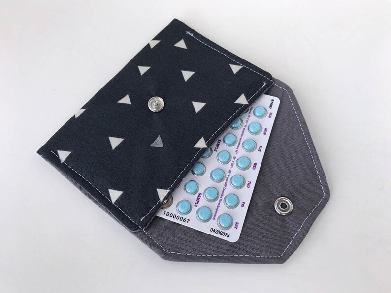 Birth Control Case / Pill Cozy Birth Control Pill Pack / ID Etsy