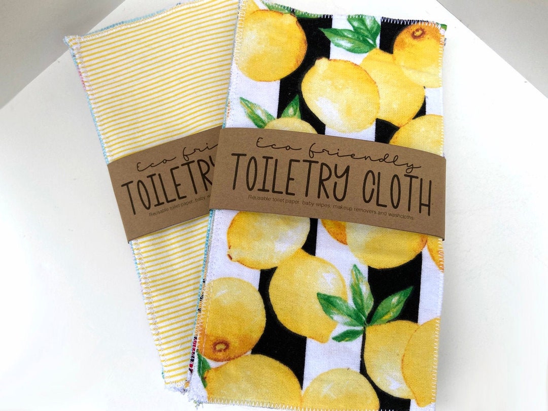 Reusable Toilet Paper / Eco Friendly Cloths / Facial Wipes / Etsy