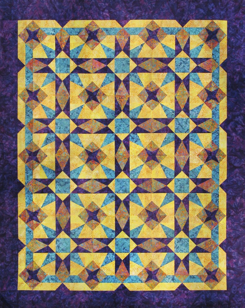 SUMMER SOLSTICE Quilt Pattern Deb Tucker Studio 180 Design Etsy