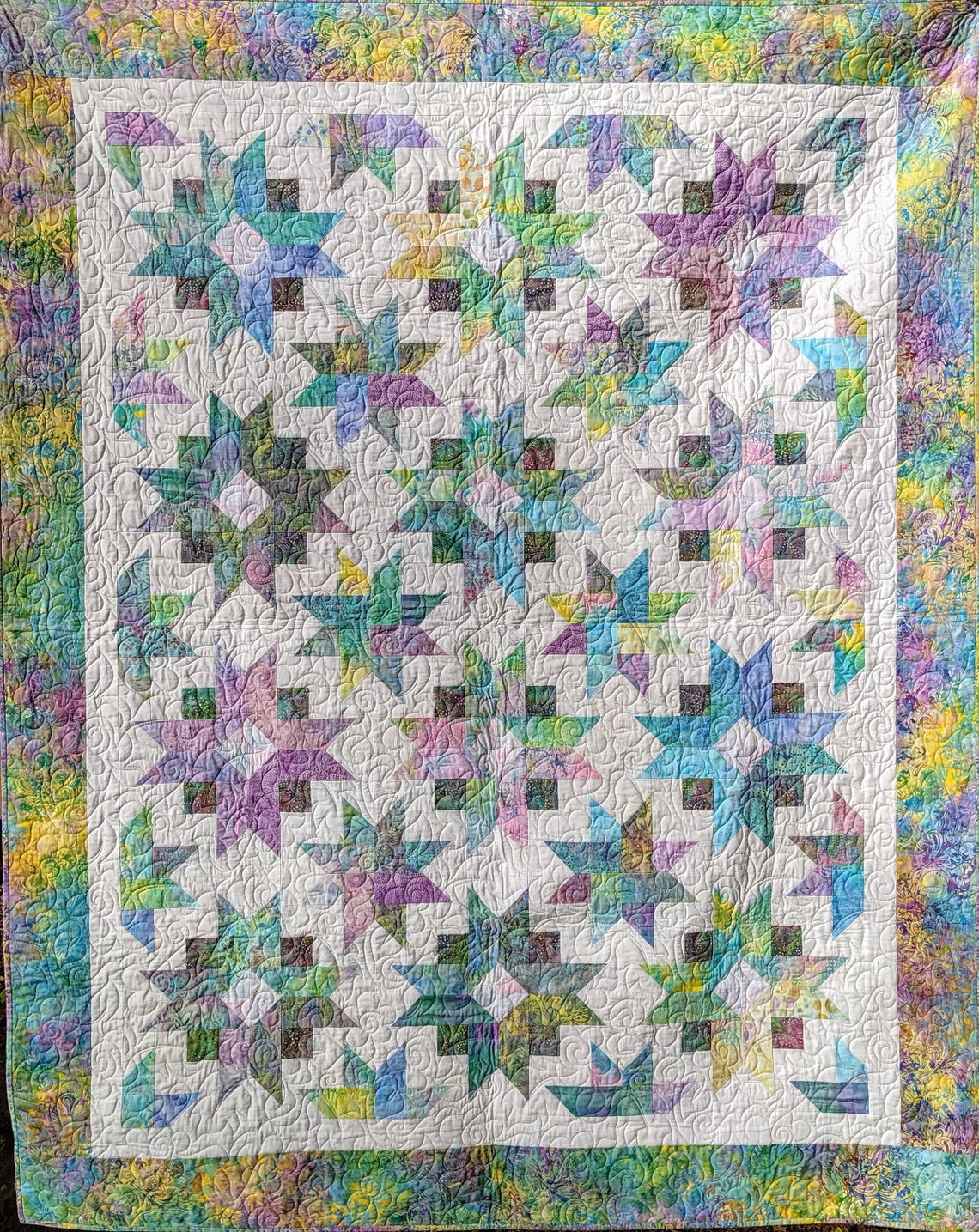 Daybreak Pattern DAYBREAK Quilt Pattern - Georgette Dell'orco - Cozy Quilt Designs Strip ...