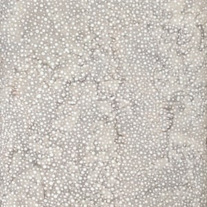 Hoffman California - 885-587 February - Bali Dots - Batik Fabric Blender - Winter Frozen Gray Grey White Dots Snowflake Cloud Blizzard Warm