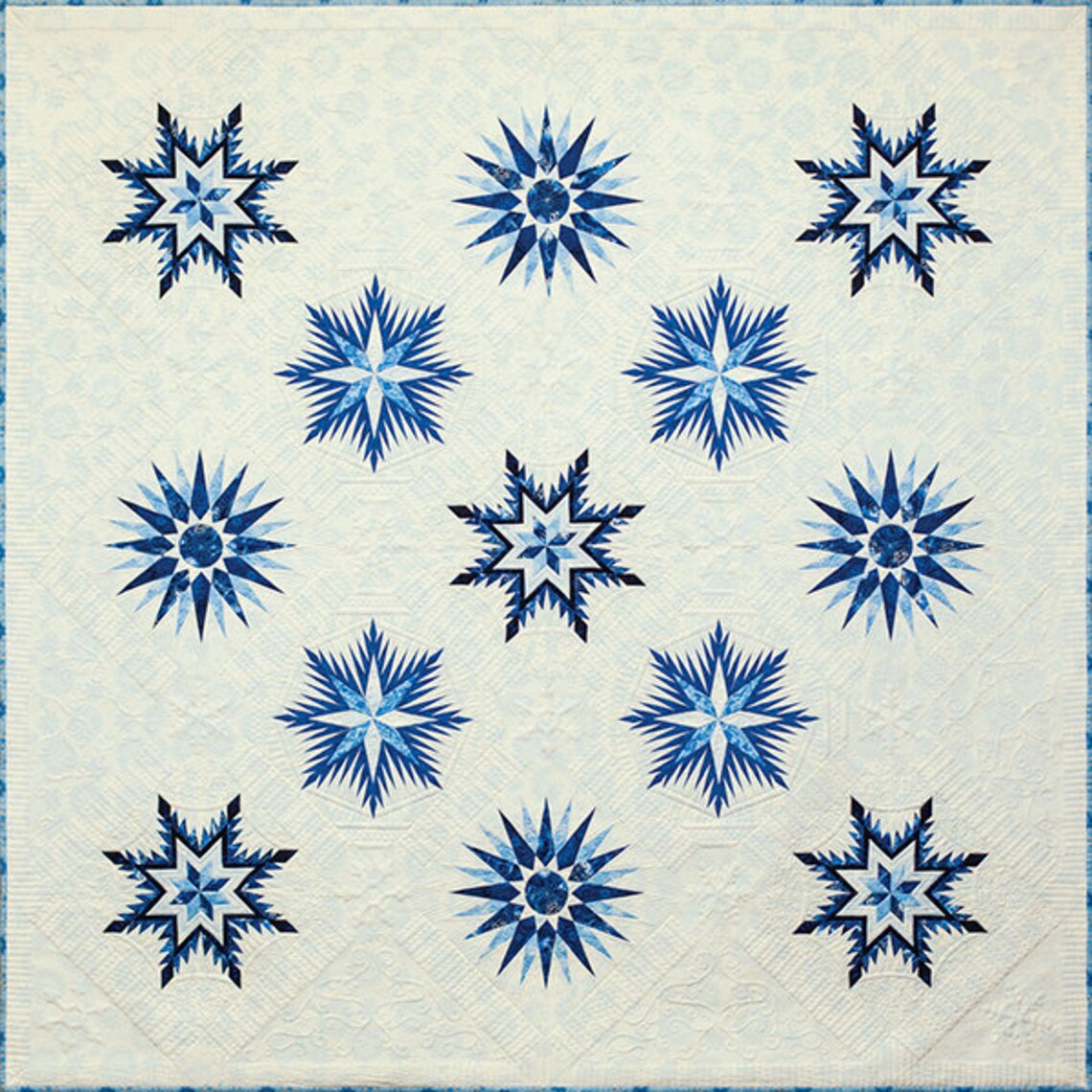 WINTER TRADITIONS Foundation Paper Piecing Quilt Pattern - Etsy