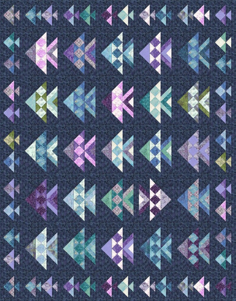ONE FISH TWO Fish Quilt Pattern Monique Jacobs Open Gate