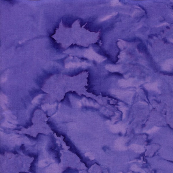 Island Batik - IB Blurple - Foundations Basics - Dark Indigo Watercolor Blender - Deep Purple Violet Blue Undertone Eggplant Iris Cold