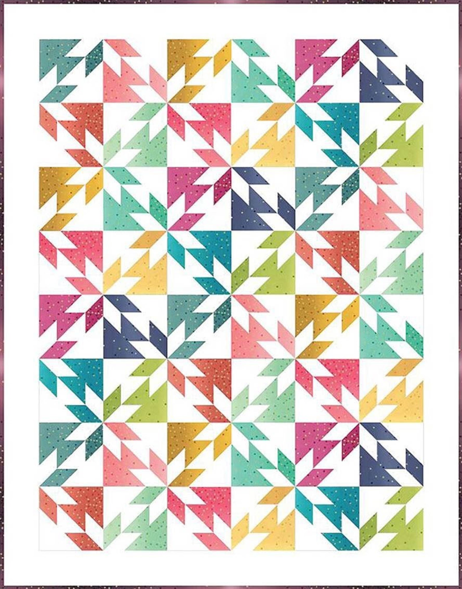 HUNTER'S STAR SIMPLIFIED Quilt Pattern by Debbie Maddy for Etsy
