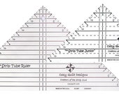 The Strip Tube Ruler SET - Cozy Quilt Designs CQD05001 CQD05006 - Clear Acrylic Plastic Measuring Tool