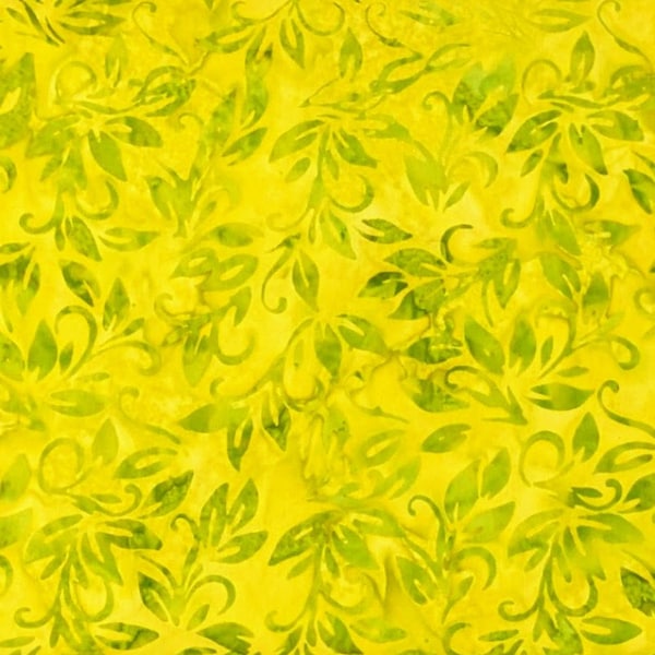 Island Batik - IB 112103615 - Lime Leaf Vine - Free to Fly -  Chartreuse Yellow Green Grass Branches Leaves Summer Vines Avocado Slime