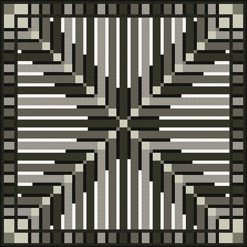 CROSSED FEATHERS Quilt Pattern Laurie Shifrin Texture Etsy