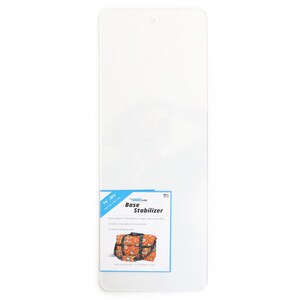 BASE STABILIZER - 7.75&quot; X 20.5&quot; - High Quality 1/10&quot; Thickness Clear Acrylic Support for Bottom of Bags, Totes, Duffles Durable Lightweight