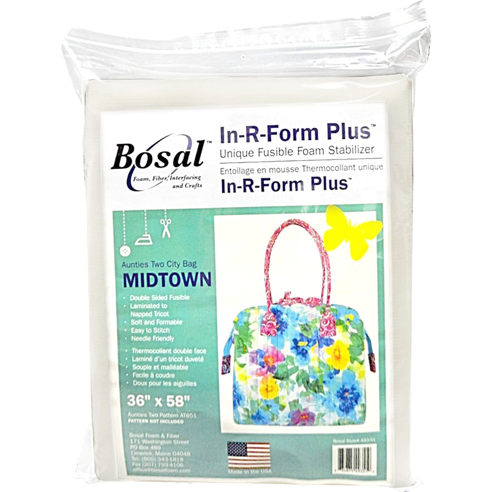 Bosal In-R-Form Plus Double Sided Fusible Foam Stabilizer