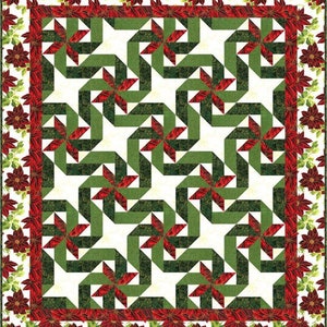 GIFT WRAPPED Christmas Quilt Pattern by Marjorie Rhine for Quilt Design NW QDN126 Present image 1