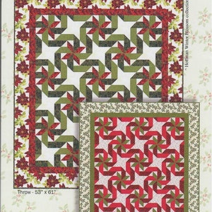 GIFT WRAPPED Christmas Quilt Pattern by Marjorie Rhine for Quilt Design NW QDN126 Present image 2