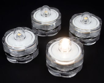 100-pack Battery Tea Lights Bulk, Flameless Flickering Tea Candles