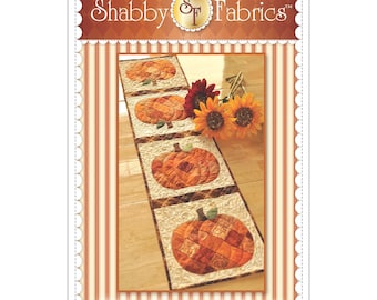 PUMPKIN Patchwork Table Runner Pattern by Jennifer Bosworth for Shabby Fabrics SF48568