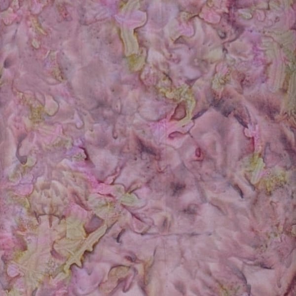 Batik Textiles - 7012 Victorian Rose Watercolor - Fabric Blender - Vintage Medium Dusty Pink Purple Gray Olive Green Heather Lavender Lilac