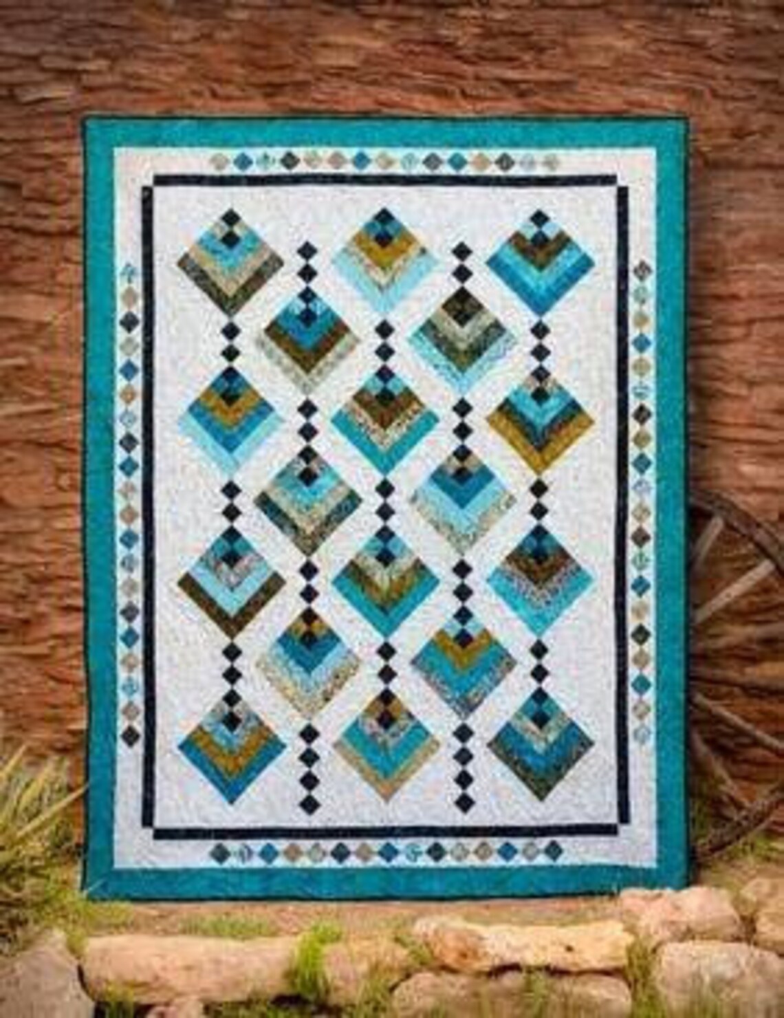 HANGING GARDENS Quilt Pattern Dell'orco Cozy Etsy