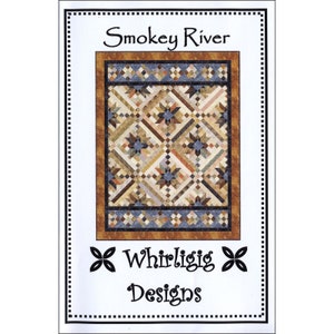 SMOKEY RIVER Quilting Pattern by Chris Hoover for Whirligig Designs WHDSR