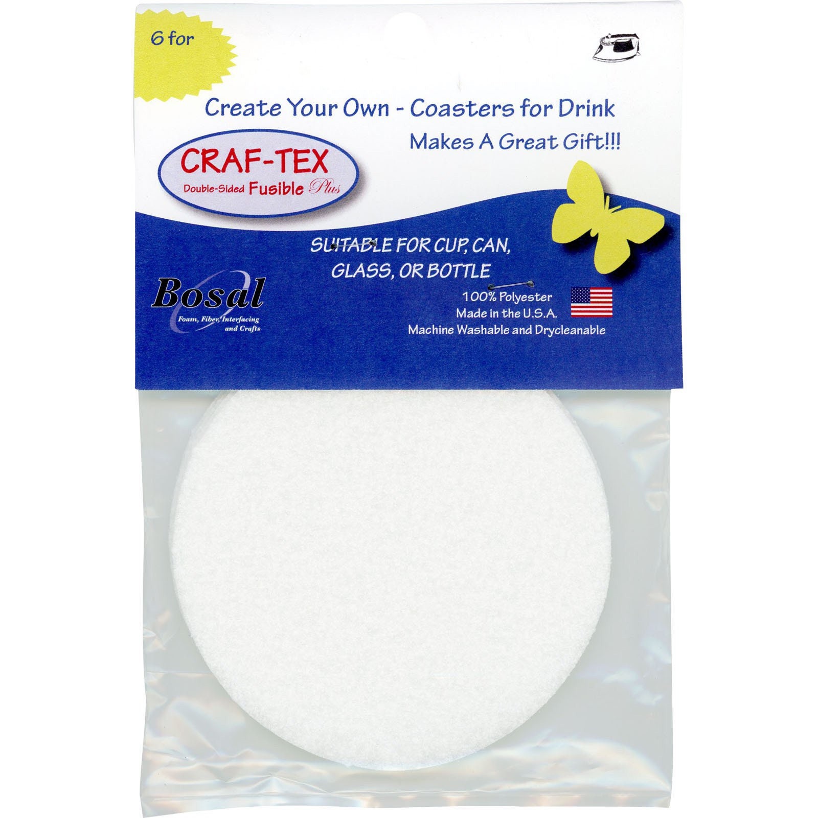 Bosal Heat Moldable Double Sided Fusible Plus 20in X 36in for sale online