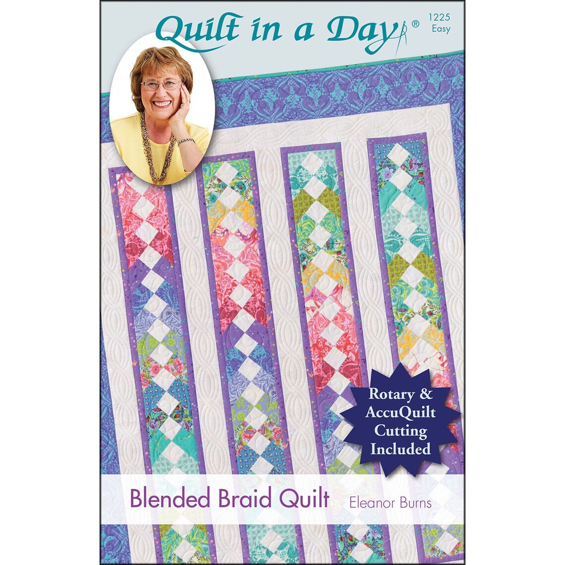 BLENDED BRAID Quilt in A Day Pattern Eleanor Burns Judy | Etsy