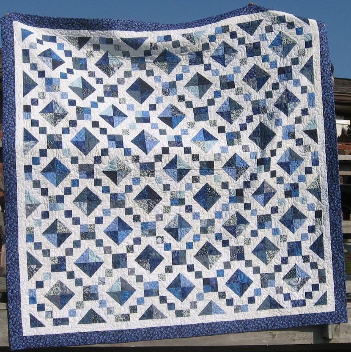 JACOB'S LADDER Quilt Pattern Daniela Stout Cozy Quilt Etsy