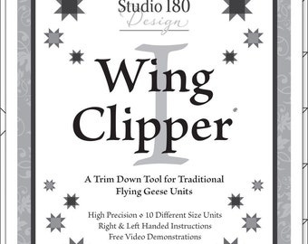 WING CLIPPER II Tool Ruler Deb Tucker Studio 180 Design - Etsy