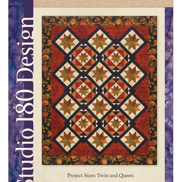 LINKS Quilt Pattern - Deb Tucker - Studio 180 Design - Tucker Trimmer III Wing Clipper I Rapid Fire Lemoyne Star Tools Twin Queen Autumn