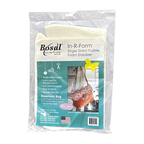 Bosal In-R-Form Plus Unique Fusible Foam Stabilizer, White Each (Pack of 2)