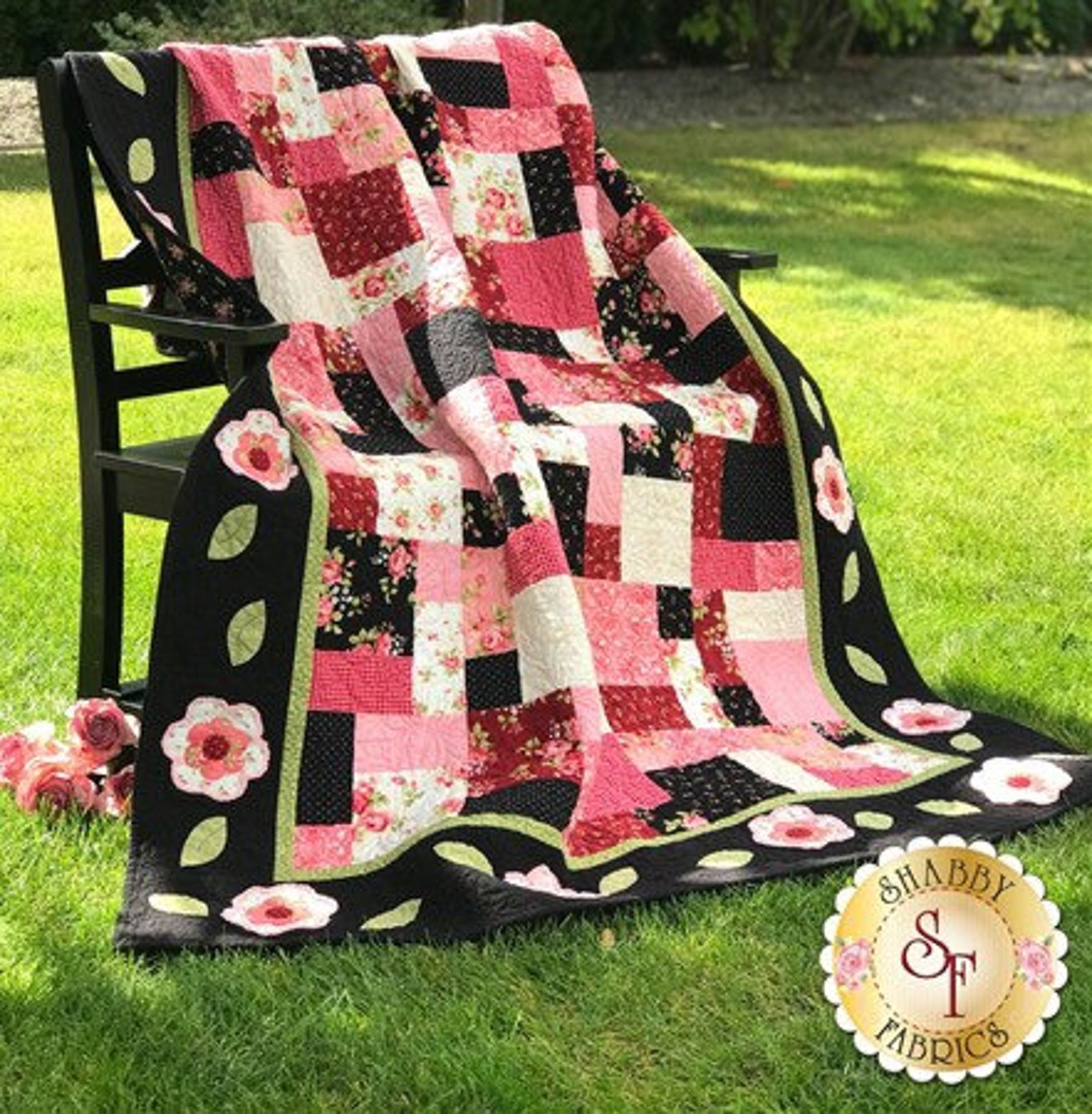 PATCHWORK GARDEN Quilt Pattern by Jennifer Bosworth for Shabby Etsy
