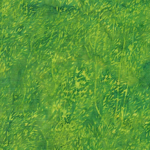 Island Batik - IB 122009616 - Lemon Grass Poplar Trees - Garden Gems - Medium Light Green Lime Shamrock Chartreuse Yellow Pear Tonal Summer