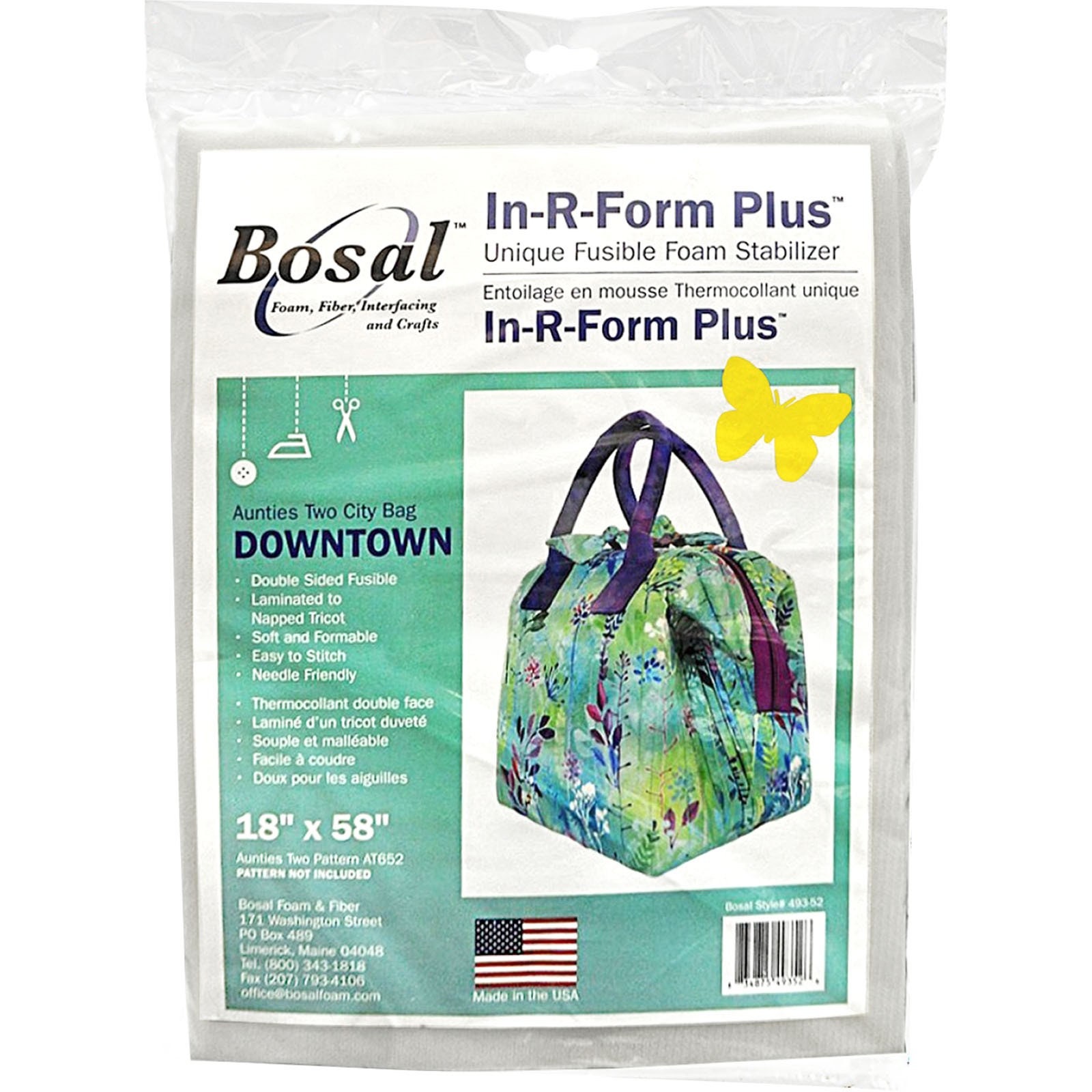 Bosal Double Sided Fusible In-R Form - 18 x 58