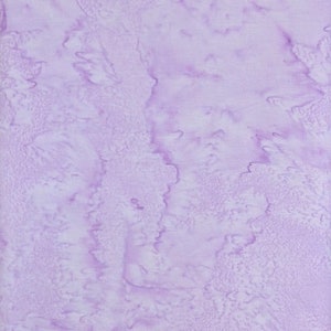Hoffman California - 1895-509 Copacabana - Warm Lavender - Watercolor Blender Bali Batik Fabric - Purple Violet Buff Pastel Easter Heather