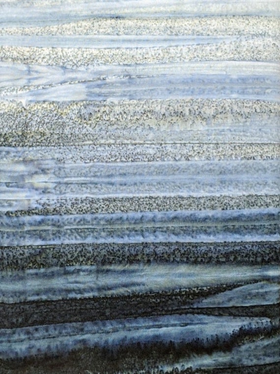Batik Textiles - 0241 Ombre - Gray Black Watercolor - Light Medium Dark Saturated Cold Winter Icy Frozen Deep Stone Concrete Cloudy Stripes