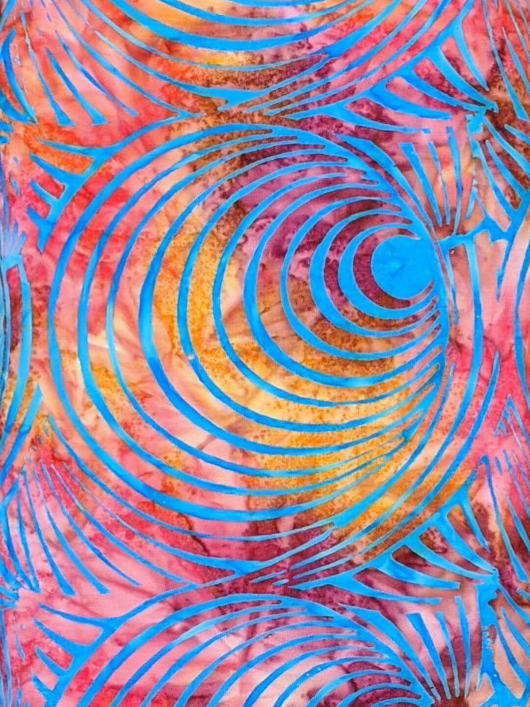 Batik Textiles 4534 Tunnel Vision Rings Serendipity Fabric Blender