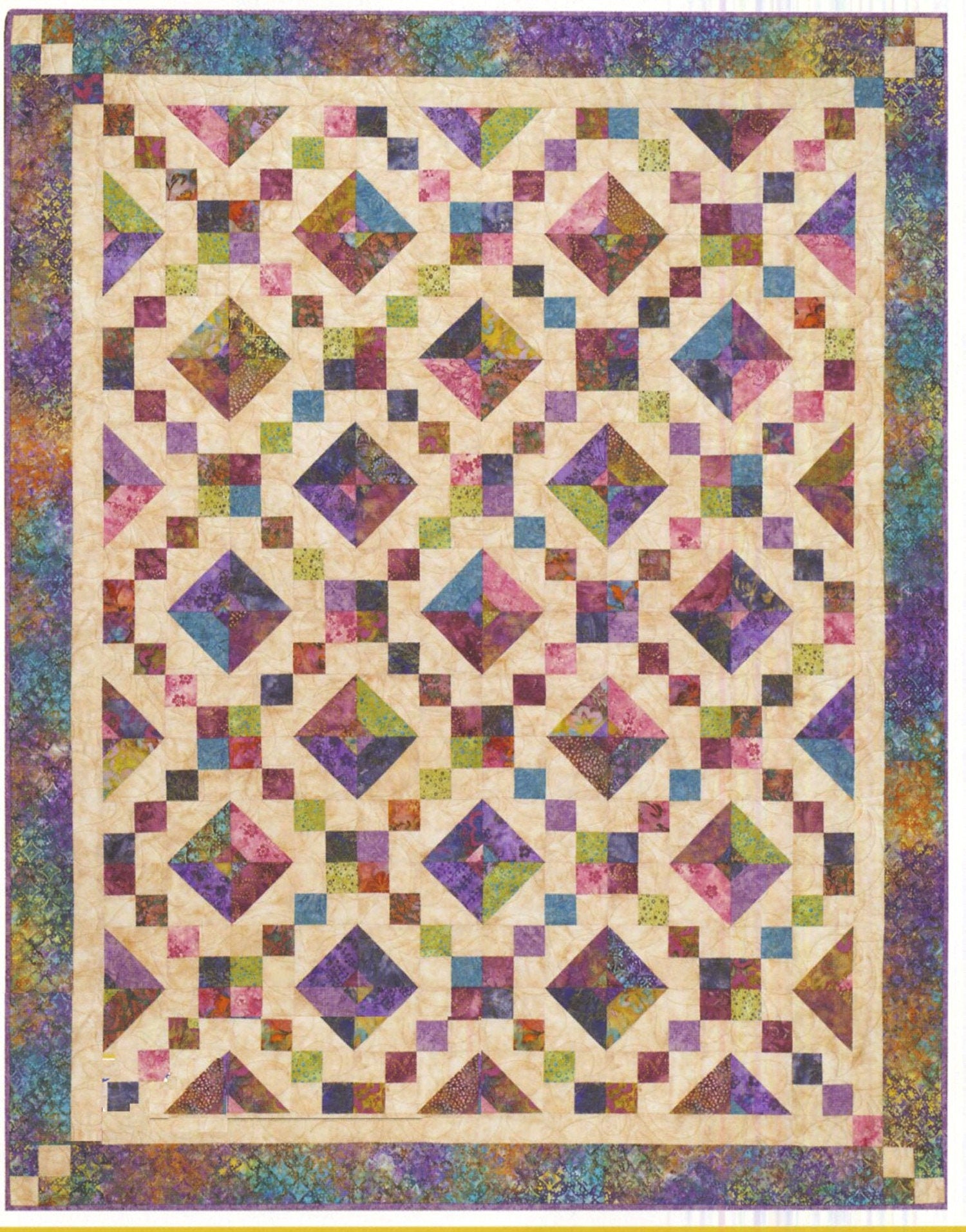 BUCKEYE BEAUTY Quilt Pattern Daniela Stout Cozy Quilt Etsy