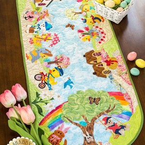 EASTER SUNDAY - Table Runner Quilt Pattern by Shabby Fabrics SF49868 - Etsy