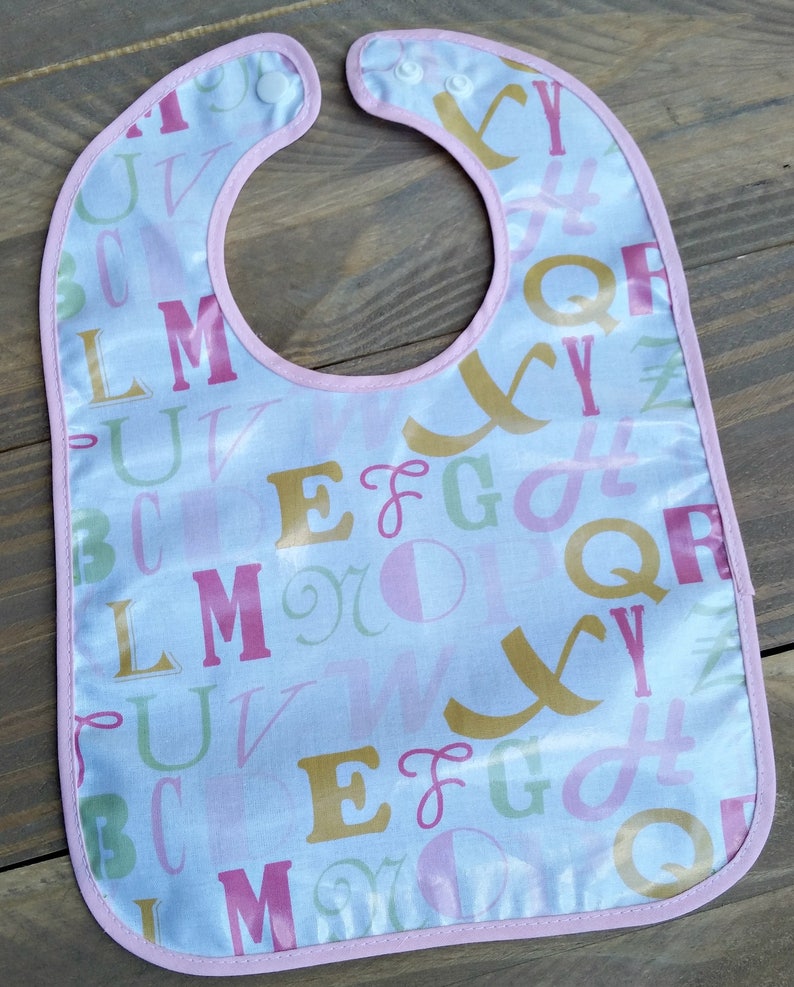 baby girl waterproof bibs