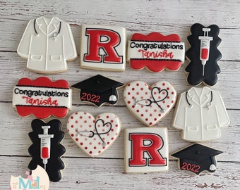 Doctor Graduation Cookies