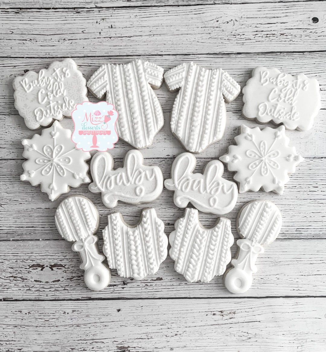 Baby It's Cold Outside Shower Sugar Cookies - Etsy