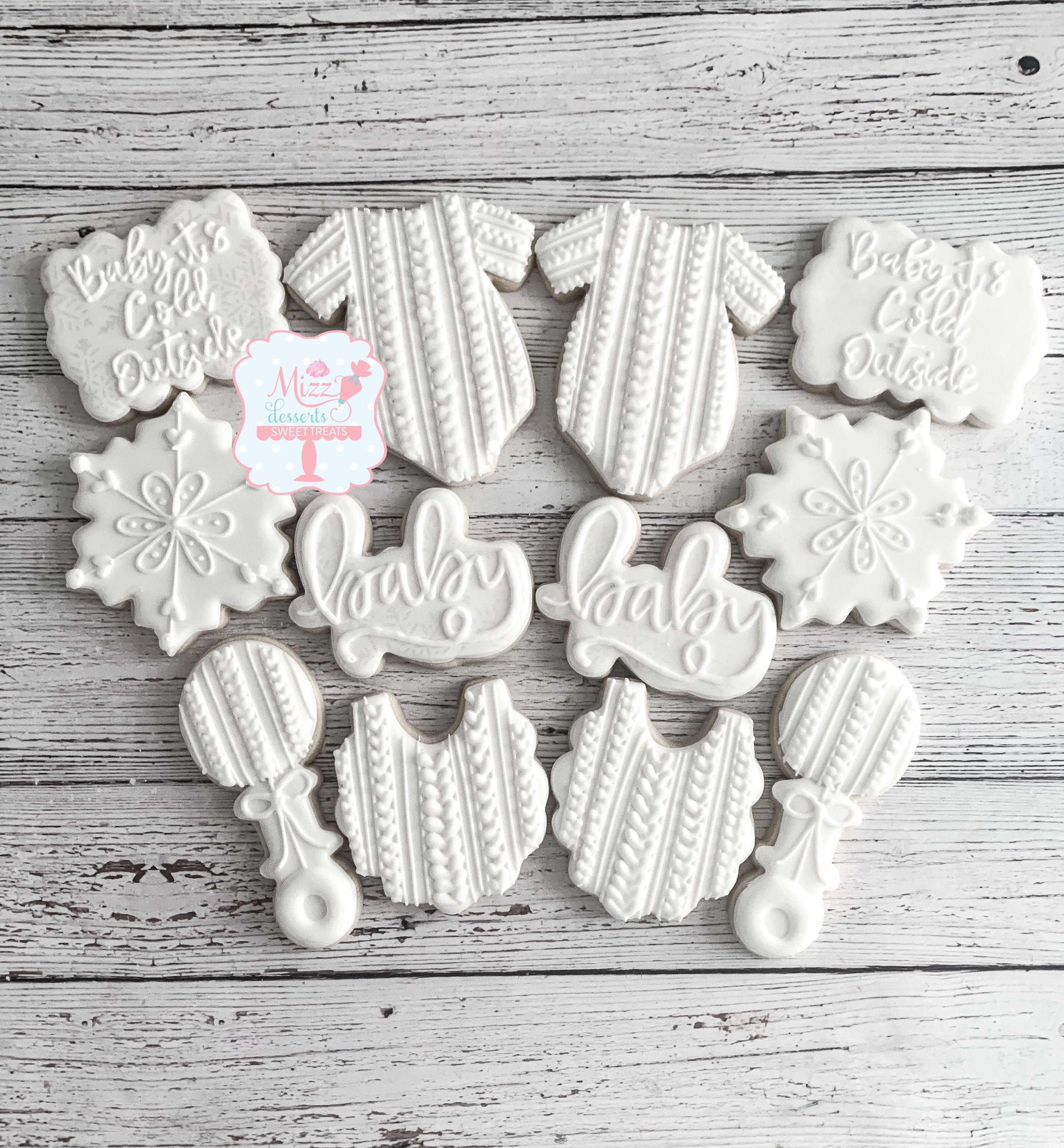 Baby It's Cold Outside Shower Sugar Cookies - Etsy